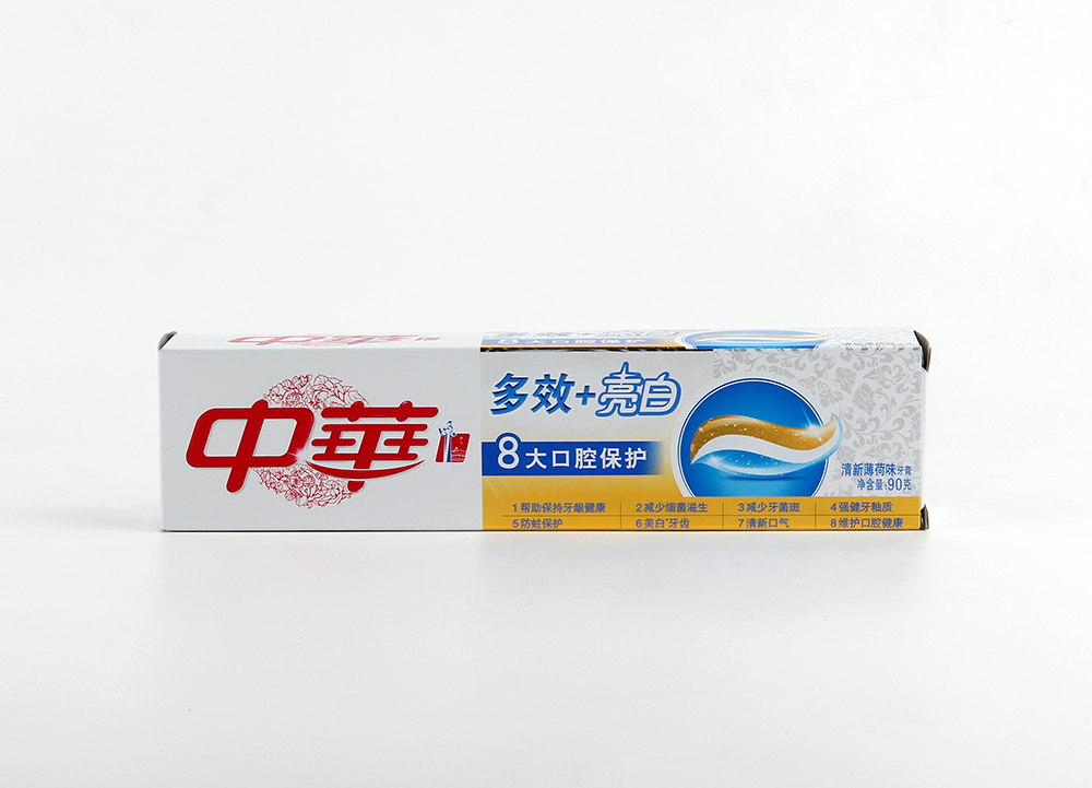 90g中华多效 亮白牙膏1*54